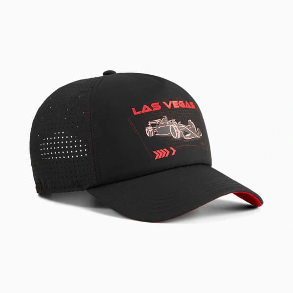PUMA F1® Las Vegas Trucker Cap: Stijlvol Vegas-gevoel voor jouw hoofd. Klaar om te racen en te shinen?