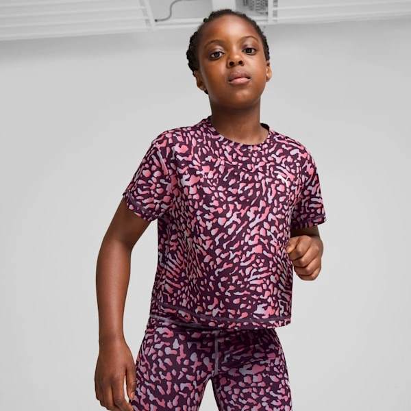 PUMA Train: Stoere Tee voor coole kids! Kort model, favoriet voor actieve kids.